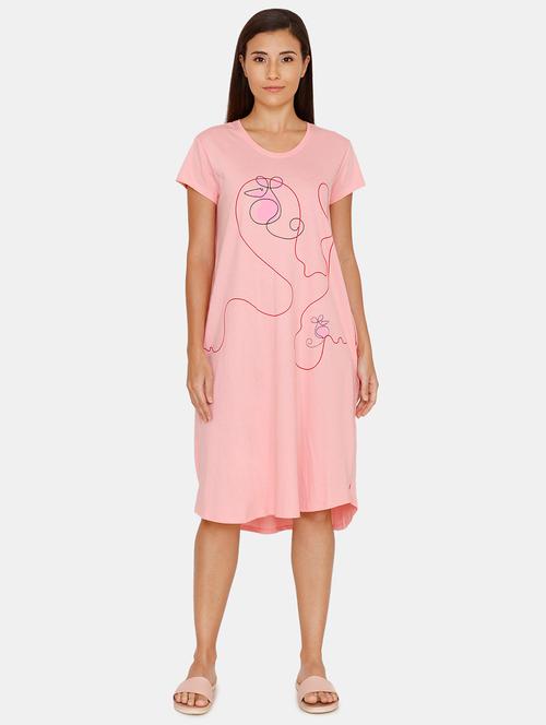 abstract print sleepshirt - 17084145 - Very Small Image - 1