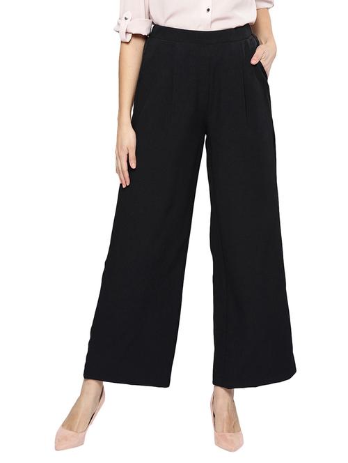 high rise wide leg trouser - 17085241 - Very Small Image - 1
