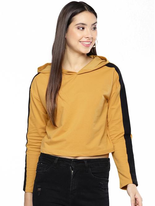yellow cotton sweatshirt - 17085408 - Very Small Image - 1