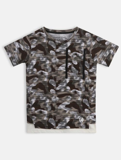 multi colored cotton t-shirt with free mask - 17085740 - Very Small Image - 1