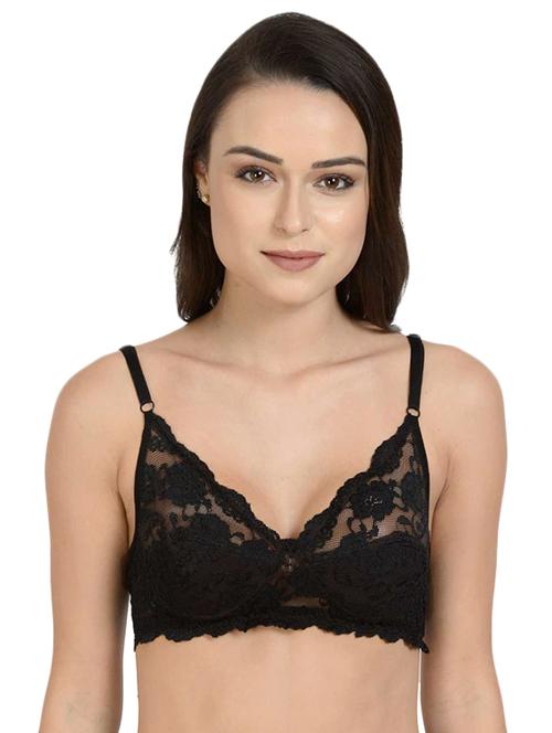laced t-shirt bra - 17086301 - Very Small Image - 1
