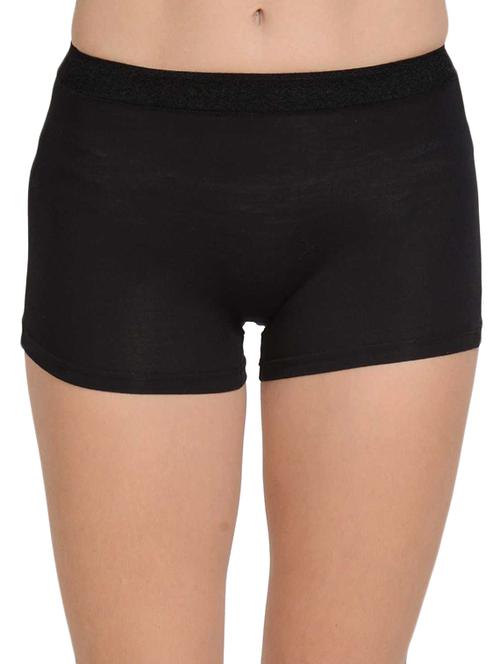 lace panel boy shorts - 17086346 - Very Small Image - 1