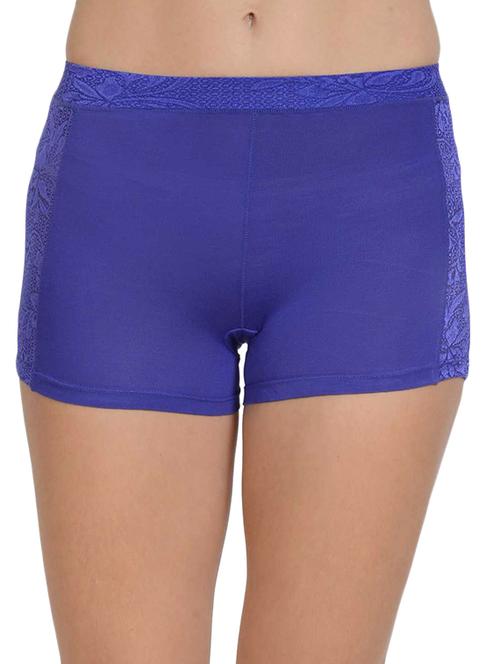 lace panel boy shorts - 17086350 - Very Small Image - 1