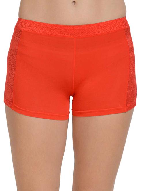 lace panel boy shorts - 17086352 - Very Small Image - 1