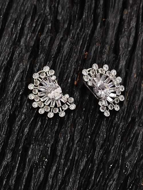 silver copper studs earring - 17086881 - Very Small Image - 1
