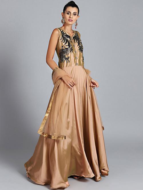 embroidered suit set - 17087575 - Very Small Image - 1