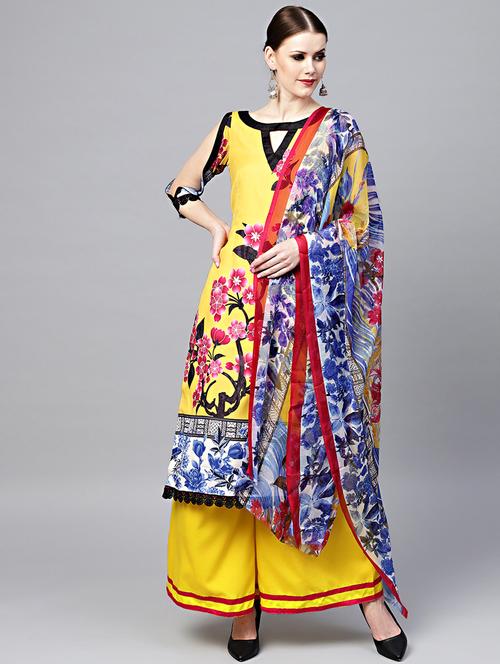 floral suit set - 17087619 - Very Small Image - 1