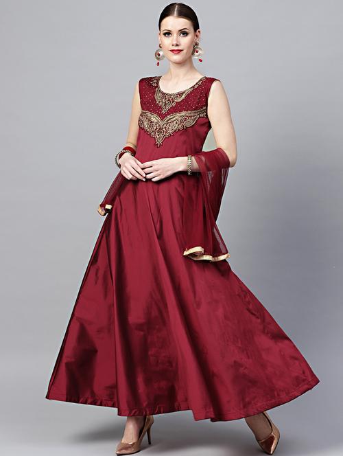 embroidered suit set - 17089215 - Very Small Image - 1