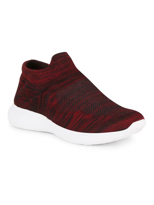 red slip on sport shoes - 17090919 - Very Small Image - 1