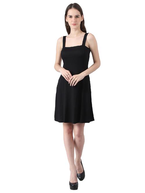 cut out back a-line dress - 17091908 - Very Small Image - 1