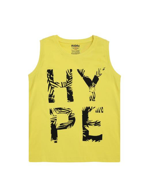 yellow cotton tshirt - 17092874 - Very Small Image - 1