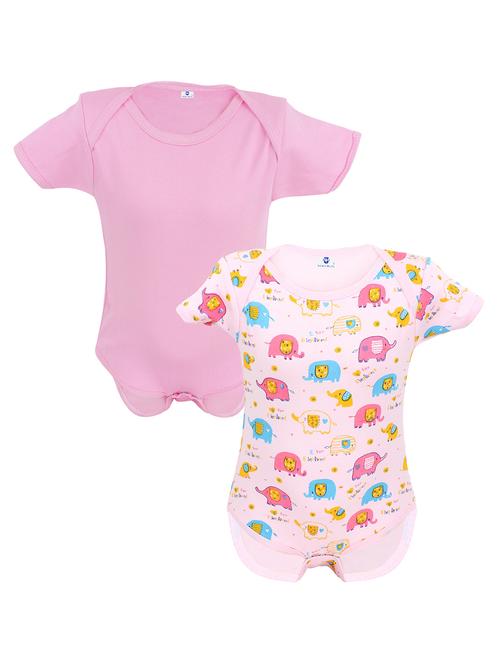 pink cotton rompers onesies and romper - 17092974 - Very Small Image - 1