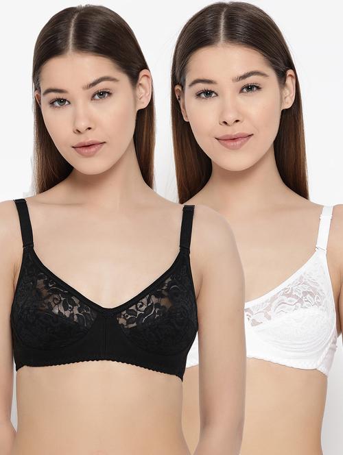multi colored solid regular bra - 17093760 - Very Small Image - 1