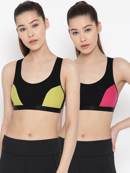 multi colored set of 2 sports bra - 17093781 - Very Small Image - 1