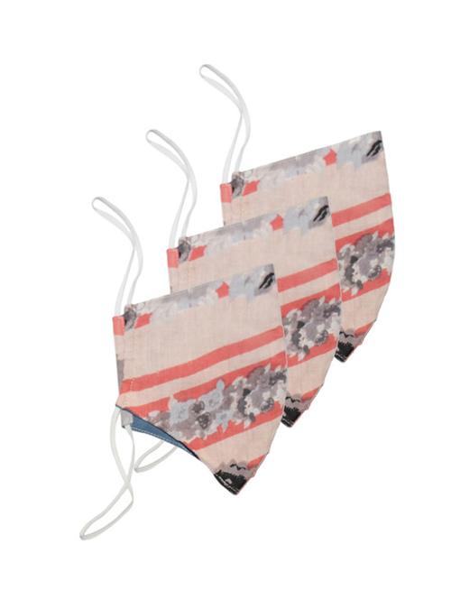multi colored cotton anti-pollution men mask (pack of 3) - 17094240 - Very Small Image - 1