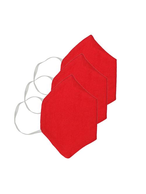 orange cotton anti-pollution men mask (pack of 3) - 17094300 - Very Small Image - 1