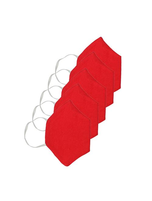 orange cotton anti-pollution men mask (pack of 5) - 17094301 - Very Small Image - 1