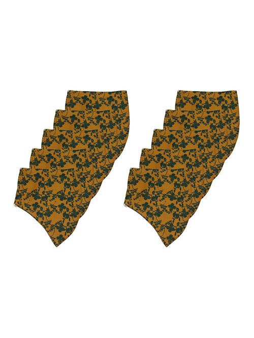 yellow cotton anti-pollution women mask (pack of 10) - 17094657 - Very Small Image - 1