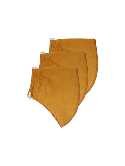 orange cotton anti-pollution women mask (pack of 3) - 17094734 - Very Small Image - 1