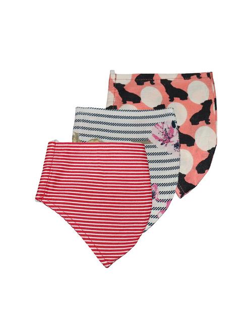 multi colored cotton anti-pollution women mask (pack of 3) - 17096111 - Very Small Image - 1