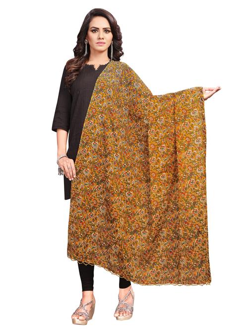 floral printed dupatta - 17097691 - Very Small Image - 1