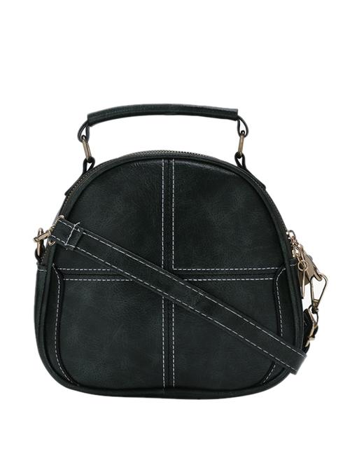green leatherette (pu) sling bag - 17097712 - Very Small Image - 1