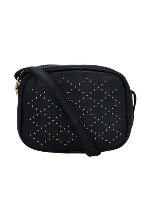 black embellished regular sling bag - 17097744 - Very Small Image - 1
