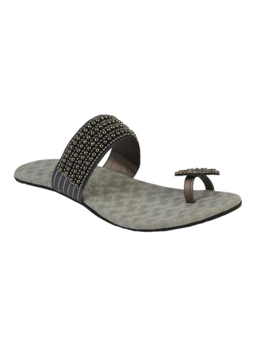 grey one toe sandals - 17097921 - Very Small Image - 1