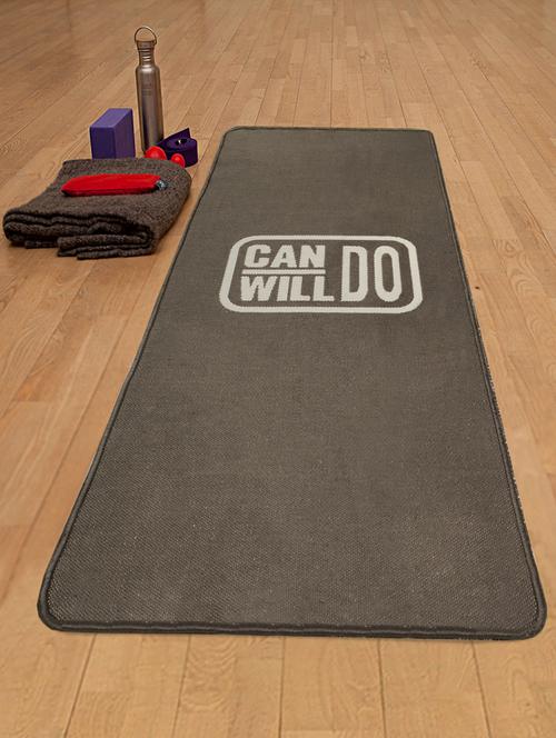 handwoven thick anti skid-long life-washable yoga mat - 17100746 - Very Small Image - 1
