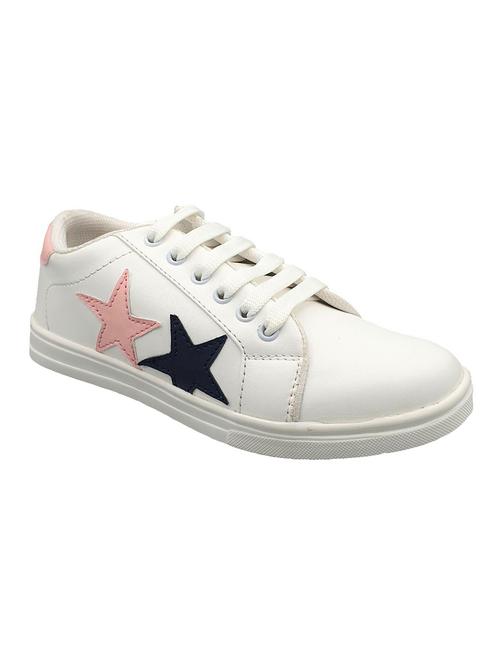 white lace-up sneakers - 17104016 - Very Small Image - 1