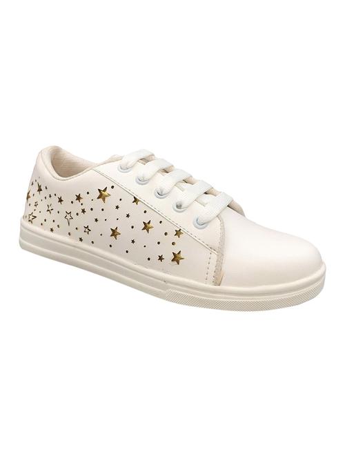 white lace-up sneakers - 17104019 - Very Small Image - 1