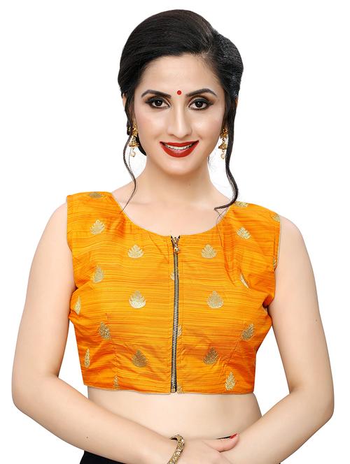yellow embroidered blouse - 17105238 - Very Small Image - 1