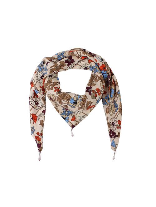 multi colored viscose scarf - 17105884 - Very Small Image - 1