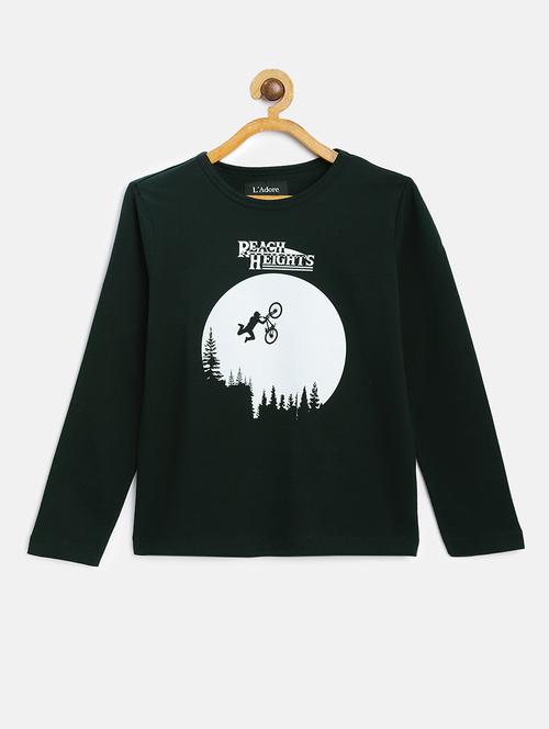 green cotton tshirt - 17107461 - Very Small Image - 1