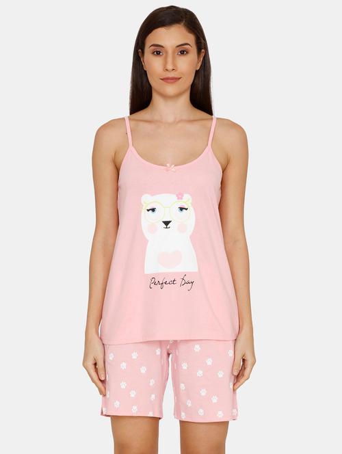 quirky print shorts set - 17108841 - Very Small Image - 1