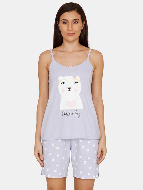 quirky print shorts set - 17108843 - Very Small Image - 1