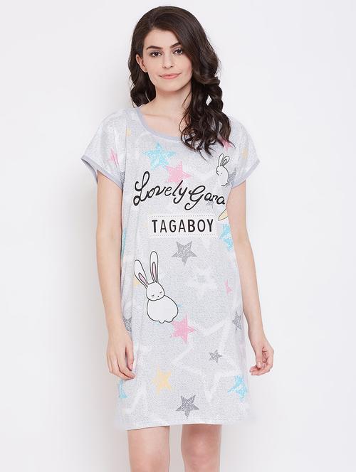 quirky print sleepshirt - 17110790 - Very Small Image - 1