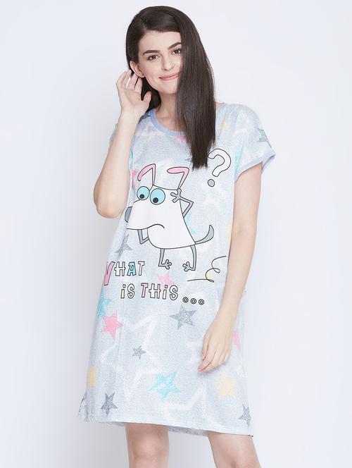 quirky print sleepshirt - 17110792 - Very Small Image - 1