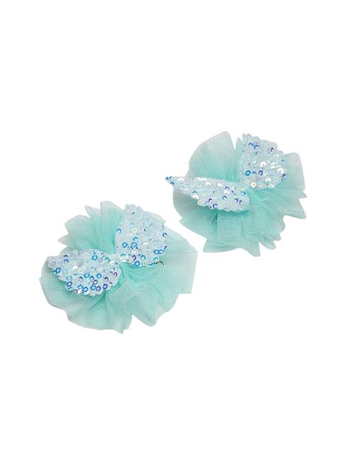 green plastic hair clips hair accessory - 17113833 - Very Small Image - 1
