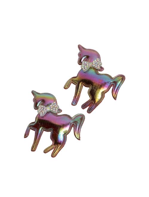 pink plastic hair clips accessory - 17113872 - Very Small Image - 1