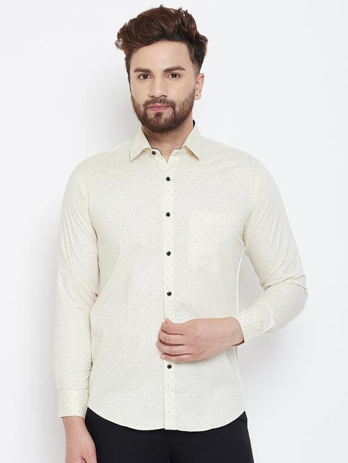 off white printed casual shirt - 17114067 - Very Small Image - 1