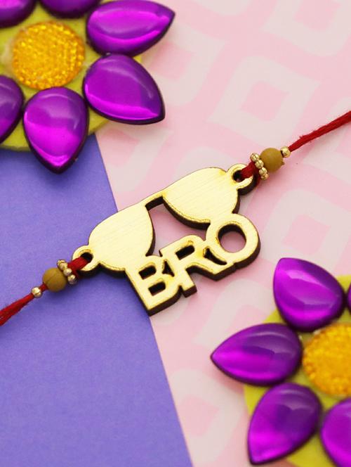 designer " bro" rakhi - 17116292 - Very Small Image - 1