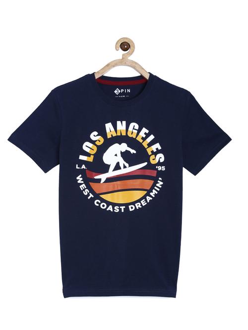 dark blue cotton tshirt - 17116788 - Very Small Image - 1