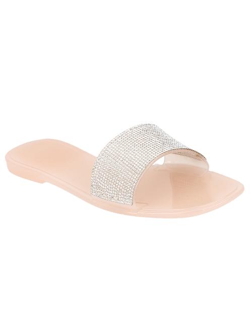 nude slip on sandals - 17116996 - Very Small Image - 1