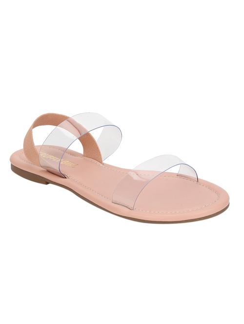 pink slip on sandals - 17117020 - Very Small Image - 1