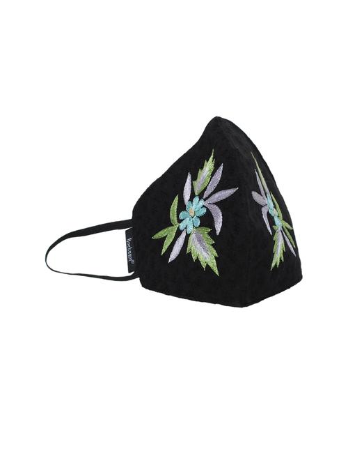 black poly cotton anti-pollution women mask - 17118979 - Very Small Image - 1