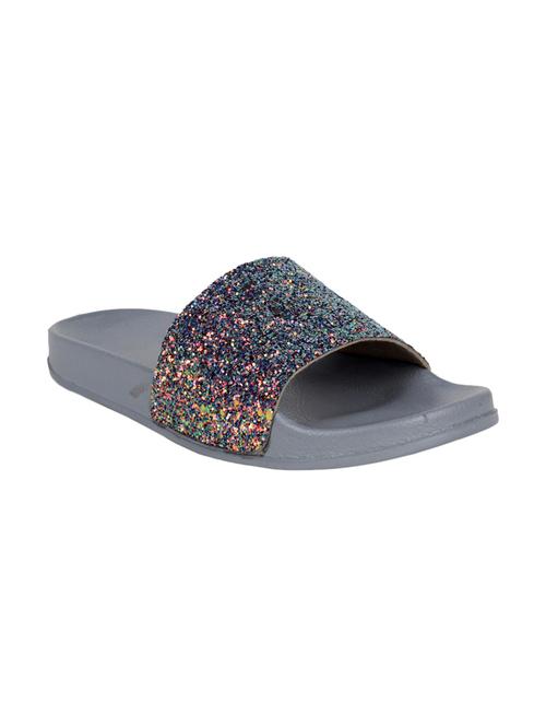 grey rubber slippers & flip flop - 17120880 - Very Small Image - 1
