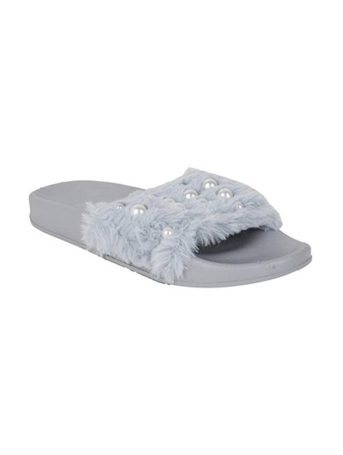 grey rubber slippers & flip flop - 17120884 - Very Small Image - 1