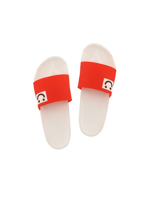 red rubber slippers & flip flop - 17120893 - Very Small Image - 1