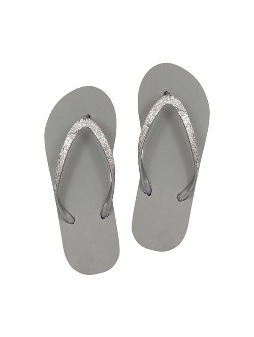 grey rubber slippers & flip flop - 17120897 - Very Small Image - 1